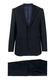 D4.0 single-breasted wool suit - Blu