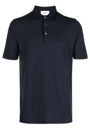 D4.0 short-sleeved cotton polo shirt - Blu