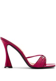 D'ACCORI Lust 100mm crossover-strap mules