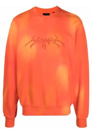 Daily Paper graffiti logo-print jumper - Arancione