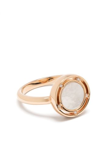 Damiani Anello D.Side in oro rosa 18kt con diamanti