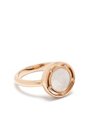 Damiani Anello D.Side in oro rosa 18kt con diamanti