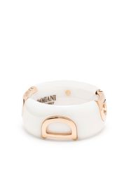 Damiani Anello a fascia D.Icon in oro rosa 18kt con diamanti