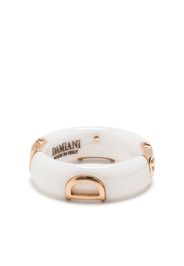 Damiani Anello a fascia D.Icon in oro rosa 18kt con diamanti