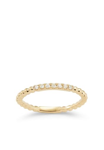 Poppy Rae semi pave band ring