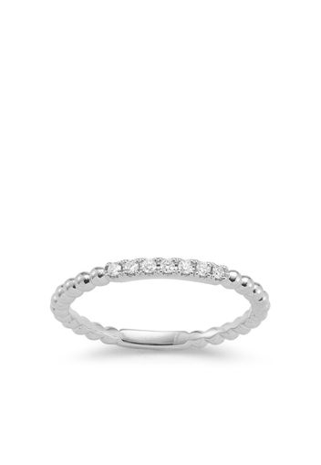 Poppy Rae semi pave band ring