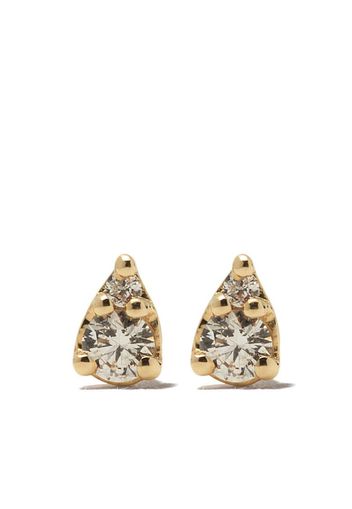 Orecchini pendenti in oro 18kt con diamanti