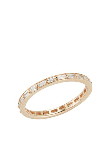 Dana Rebecca Designs Anello Sadie Pearl in oro 14kt con diamanti