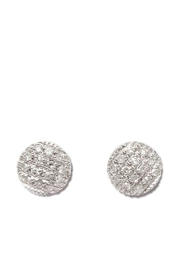 Dana Rebecca Designs 14kt white gold Lauren Joy diamond stud earrings - Argento