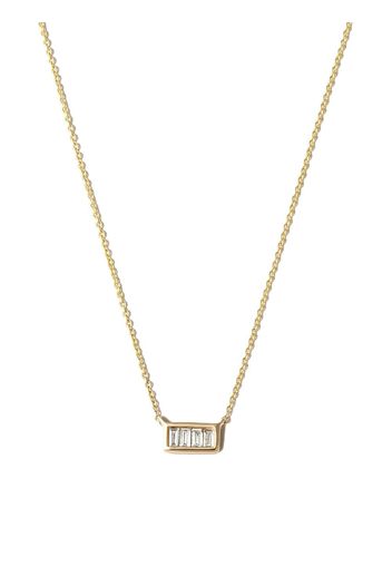 Dana Rebecca Designs DRD 14K YG SADIE BGTTE CHNNL PNDNT - Oro