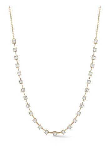 Dana Rebecca Designs 14kt yellow gold Ava Bea interval diamond tennis necklace - Oro