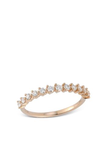 Dana Rebecca Designs 14kt rose gold Vivian Lily diamond ring - Rosa