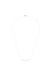 14kt baguette-cut diamond necklace