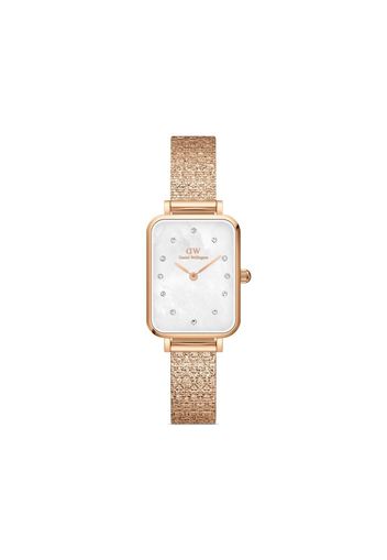 Daniel Wellington Quadro Pressed Studio Lumine 26mm - Bianco