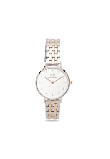 Daniel Wellington Petite Lumine 5-Link 28mm - Bianco