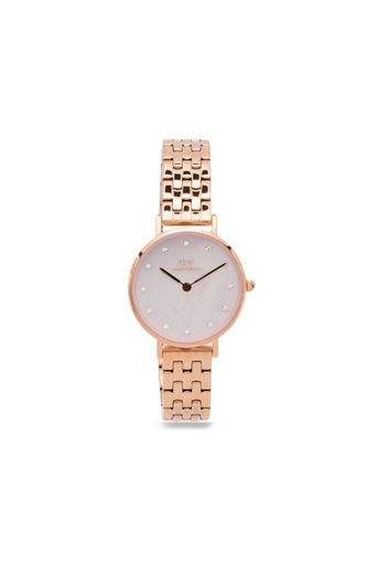 Daniel Wellington Petite Lumine 5-Link 28mm - Bianco