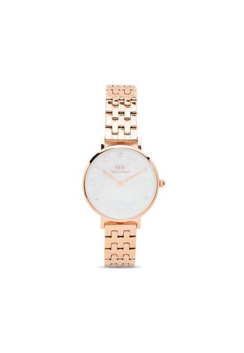 Daniel Wellington Petite Lumine 5-Link 28mm - Rosa