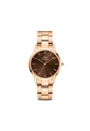 Daniel Wellington Iconic Link Amber 32mm - Marrone