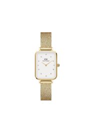 Daniel Wellington Quadro Lumine Pressed Evergold 26mm - Bianco