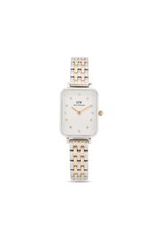 Daniel Wellington Quadro Lumine 5-Link 26mm - Bianco