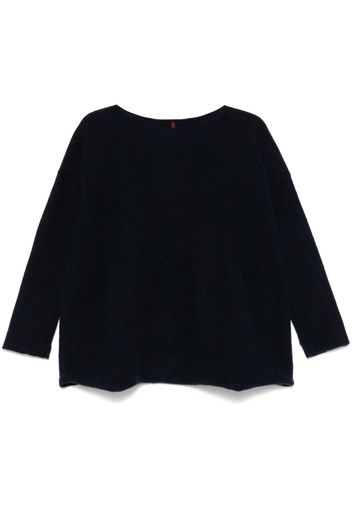 Daniela Gregis Maglione con scollo a barca - Blu