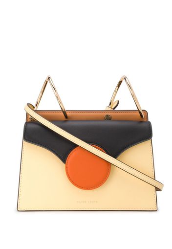 colour-block crossbody bag