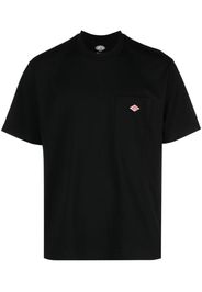 Danton logo-print chest-pocket T-shirt - Nero