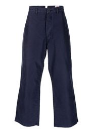 Danton Moleskin French Work cotton pants - Blu