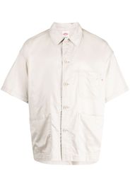 Danton short-sleeve cotton shirt - Toni neutri