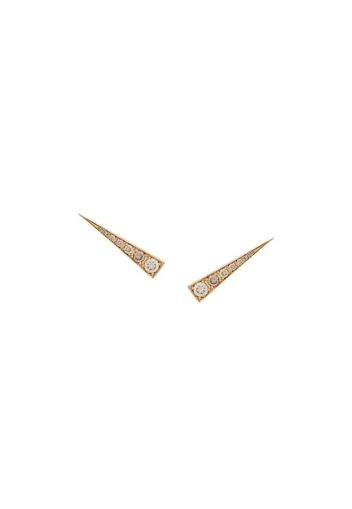 18kt yellow gold Spark diamond earring