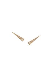 18kt yellow gold Spark diamond earring