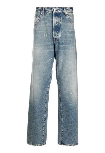 DARKPARK mid-rise straight jeans - Blu