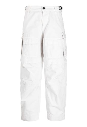 DARKPARK Julia ripstop cargo pants - Bianco