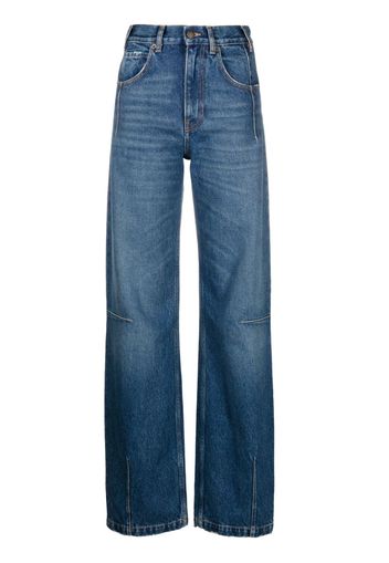 DARKPARK high-waisted wide-leg jeans - Blu