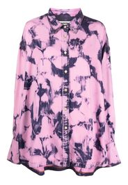 DARKPARK acid-wash TENCEL™ shirt - Rosa