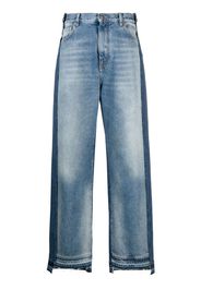 DARKPARK Jeans a gamba ampia con inserti - Blu