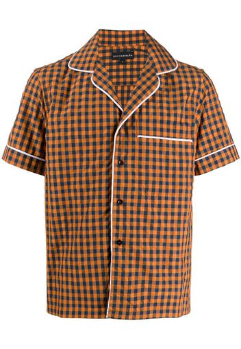 checked shortsleeved shirt