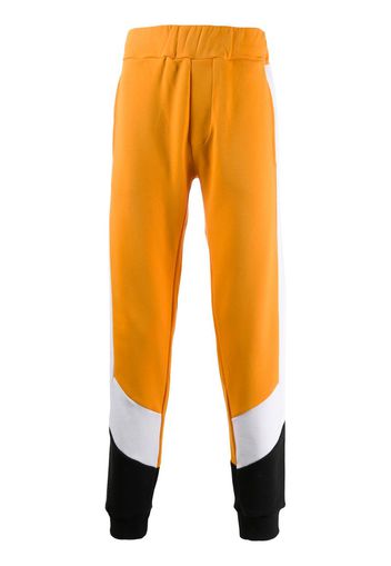 colour block track pants