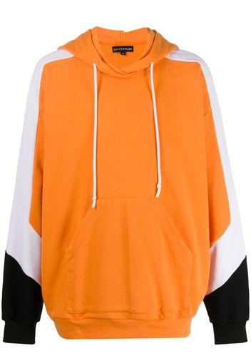 colour block hoodie