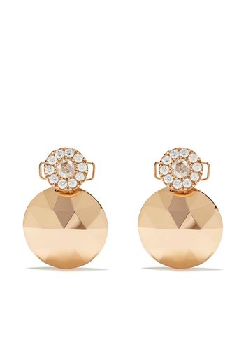 David Morris Anello Rose Cut Forever in oro rosa 18kt con diamanti - ROSE GOLD