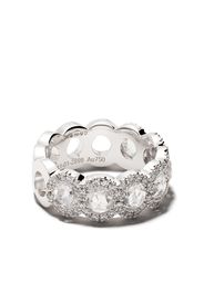 David Morris Anello in oro bianco 18kt Eternity con diamante - WHITE GOLD