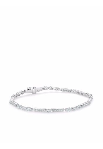 De Beers Jewellers Bracciale Snow Dance in oro bianco 18kt con diamanti - Argento