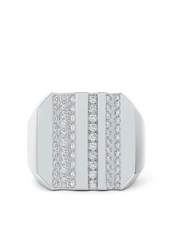 De Beers Jewellers De Beers RVL Signet Ring in white gold - Bianco