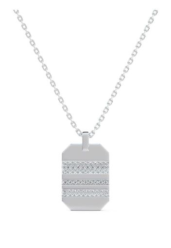 De Beers Jewellers 18kt white gold RVL diamond necklace - Bianco