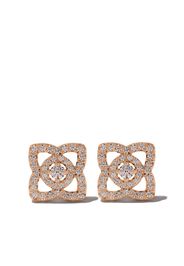 De Beers Jewellers Orecchini a bottone ‘Enchanted Lotus’ in oro 18kt e diamanti - ROSE GOLD