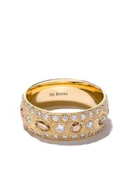 De Beers Jewellers Anello ‘Talisman’ in oro giallo 18kt con diamanti - YELLOW GOLD