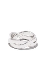 De Beers Jewellers Anello a fascia Infinity in oro bianco 18kt - WHITE GOLD