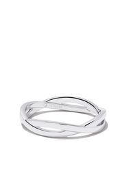 De Beers Jewellers Anello a fascia Infinity in oro bianco 18kt - WHITE GOLD