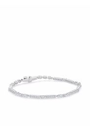 De Beers Jewellers Bracciale Snow Dance in oro bianco 18kt con diamanti - Argento