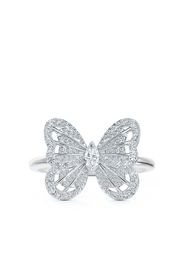 De Beers Jewellers Anello Portraits of Nature in oro bianco 18kt con diamanti - Argento